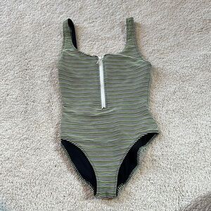 Solid & Striped Neon One Piece